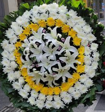 Sympathy Standing Round Wreath 圆形花圈 281