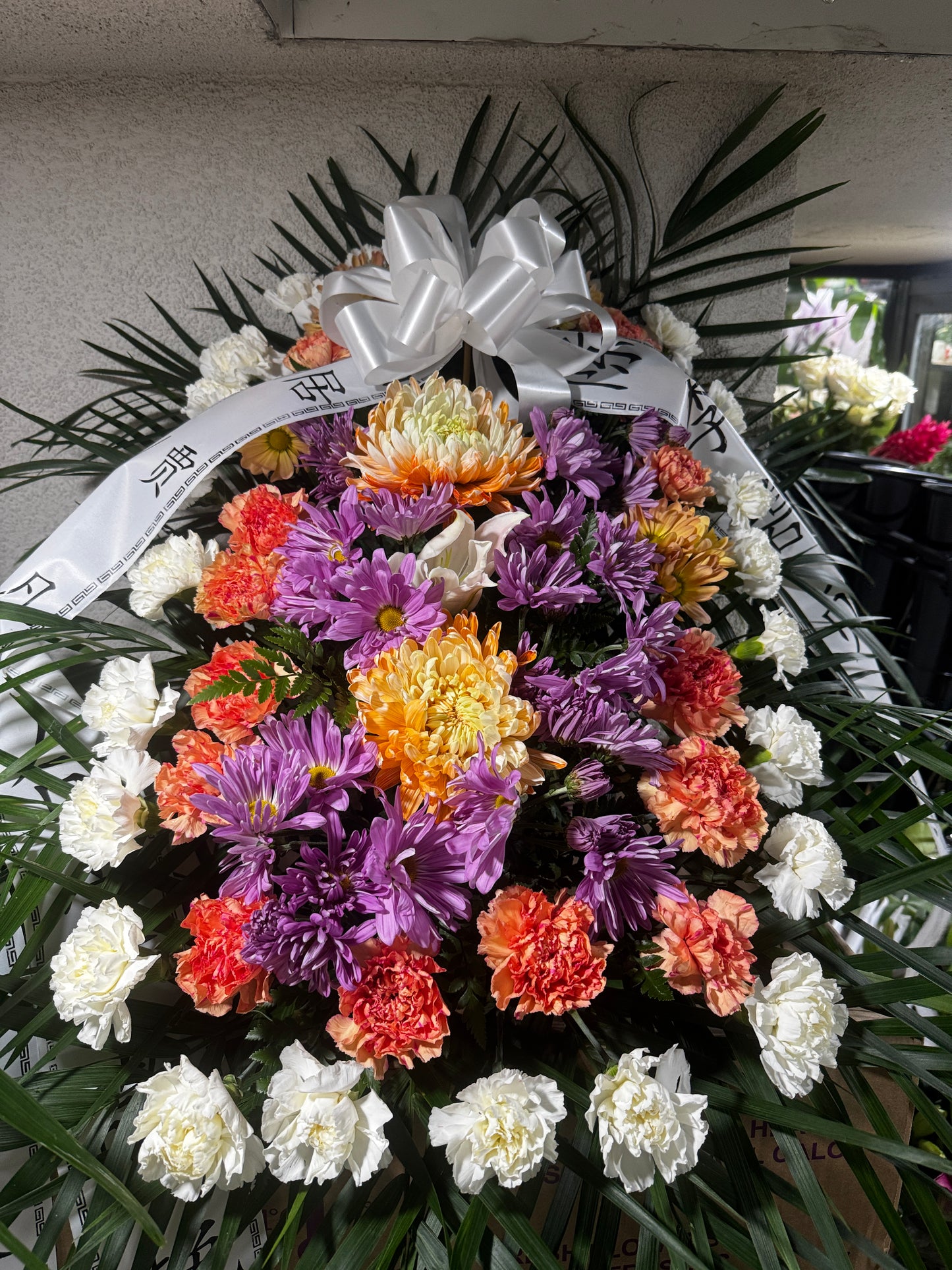 Sympathy Spray wreath 花圈 71