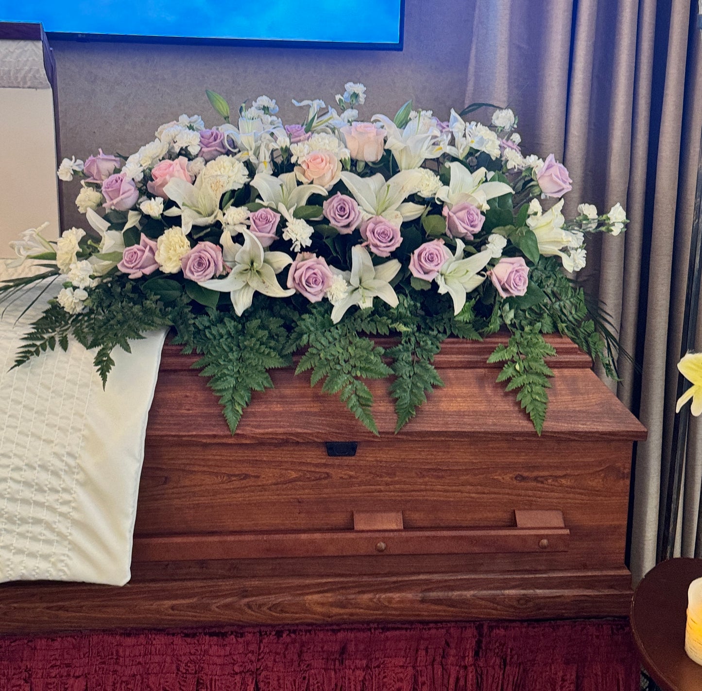 Funeral Casket Flower