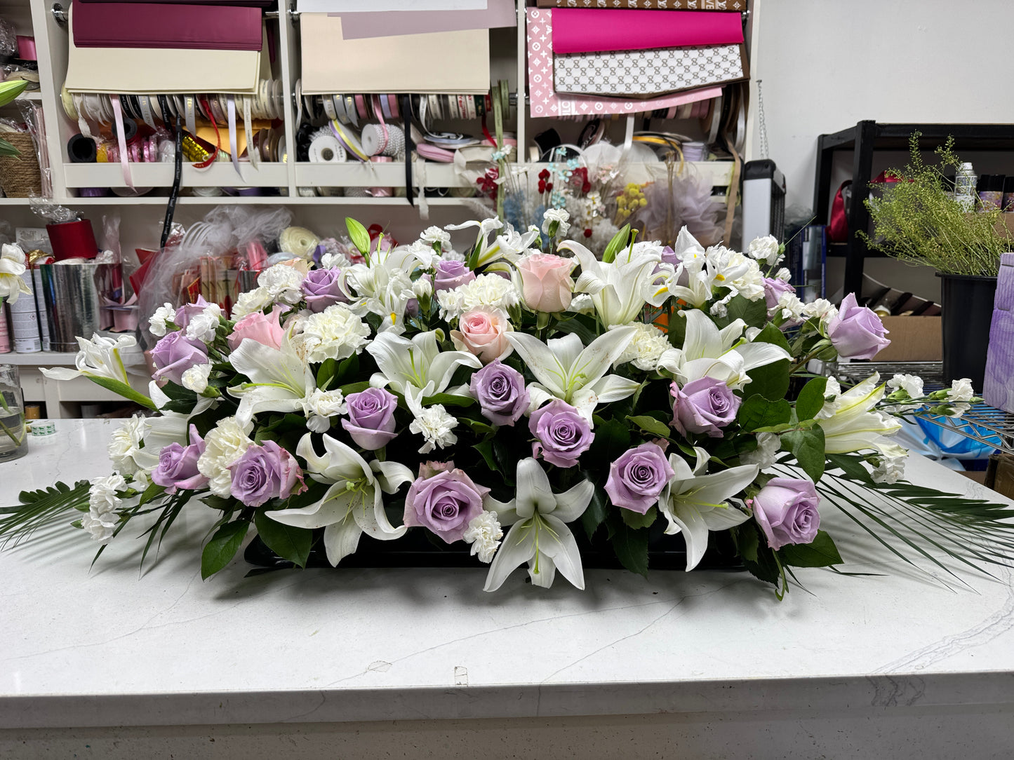 Funeral Casket Flower
