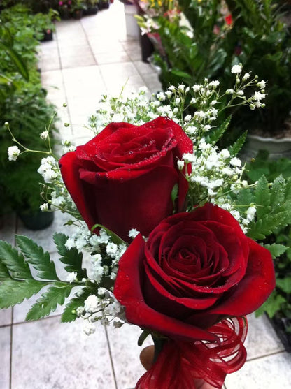 Corsage Rose-Chest