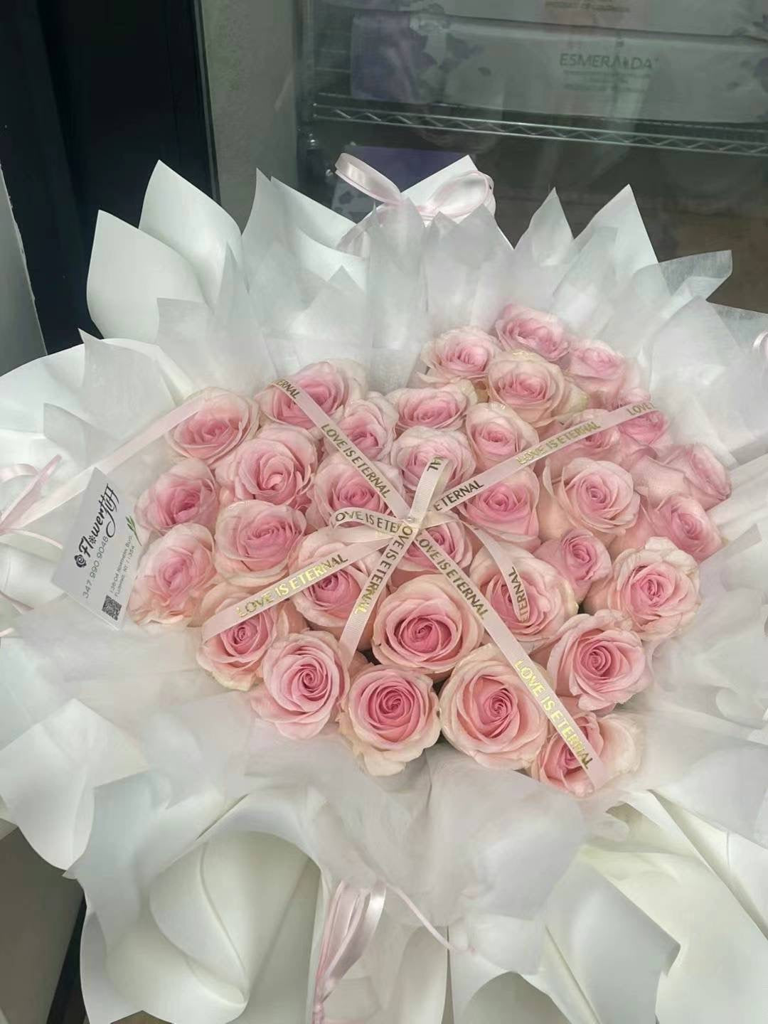 Pale Pink Rose Bouquet