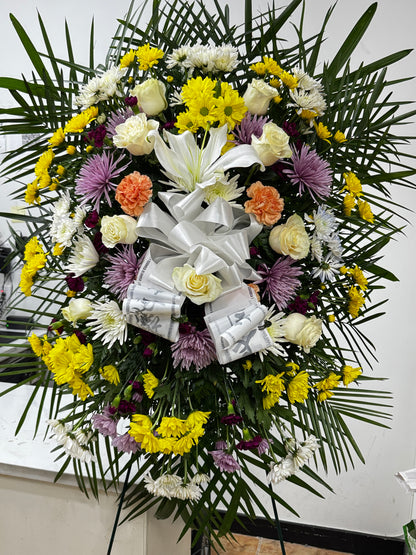 Sympathy MY DEARING 立式花圈 101