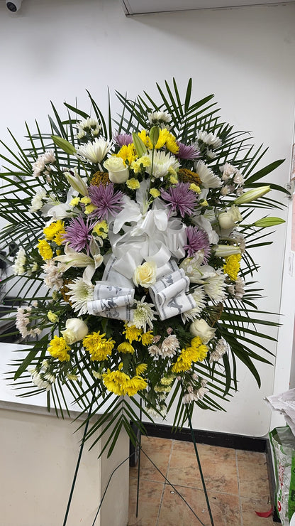 Sympathy MY DEARING 立式花圈 101