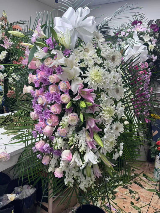 Sympathy MY GRIEVE 韩式花圈 1