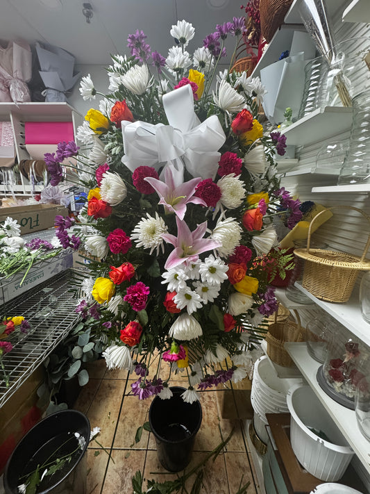 Sympathy MY GRIEVE 中式花圈